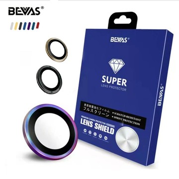 【蝦米良品】日本BEVAS 藍寶石鏡頭貼 iPhone 15 14 13 12 11 Pro Max Plus 鏡頭膜  鏡頭圈