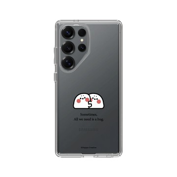 Galaxy S25 Ultra Clear 透明 - 無所事事小海豹 The Nothing Seal - 豹在一起