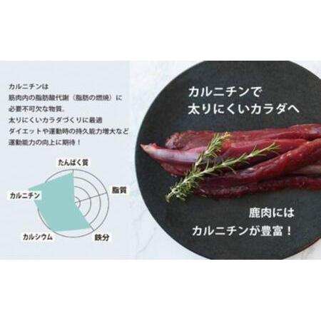 ふるさと納税 天然芭蕉鹿 特上赤身モモ肉ステーキ用200g×3 鹿肉用特製焼肉のたれ1本・特製スパイス1本付き 三重県伊賀市