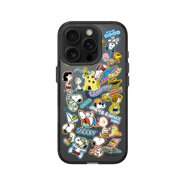 iPhone 16 Pro Clear (相機按鈕) 酷墨灰 - 史努比 Snoopy - 夏日活動
