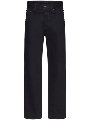 Valentino `Black Untitled` 5-Pocket Jeans