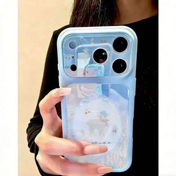 格紋小綿羊適用蘋果17ProMax手機殼iPhone17/16/15pro視窗14/13
