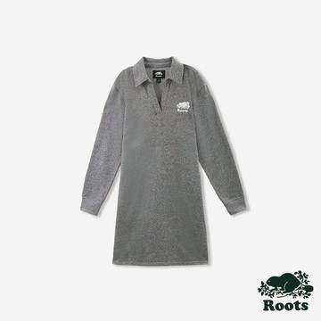 Roots女裝- COOPER LONG SLEEVE POLO 洋裝
