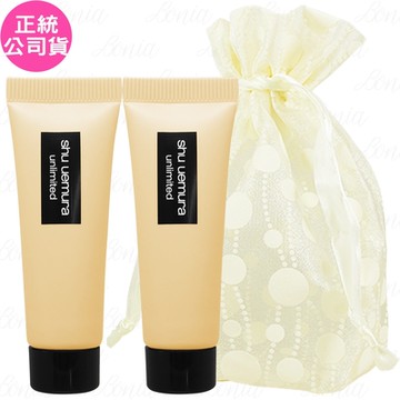 shu uemura 植村秀 無極限超時輕粉底(#674)(10ml)*2旅行袋組(公司貨)