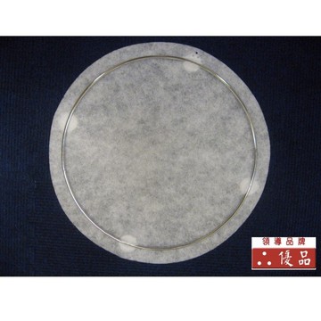 優品過濾網圓滿型加厚油煙過濾棉(27公分圓型安全架x2+圓棉x30)