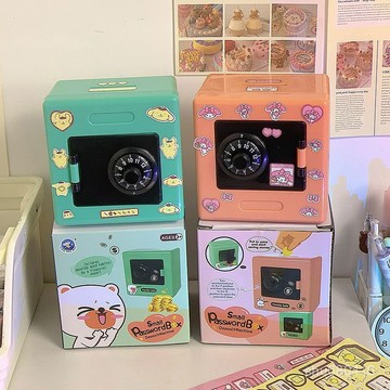 【全店免運 存錢筒】高顔值三麗鷗存錢罐ins高顔值kt迷你版儲蓄罐學生宿捨桌麵零錢罐