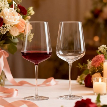 【ZWIESEL GLAS 】原廠禮盒 VERVINO系列 類手工波爾多紅酒杯 742ml (2入組) 禮盒+提袋｜聖誕節｜射手座生日快樂｜生日禮物｜送禮｜禮盒