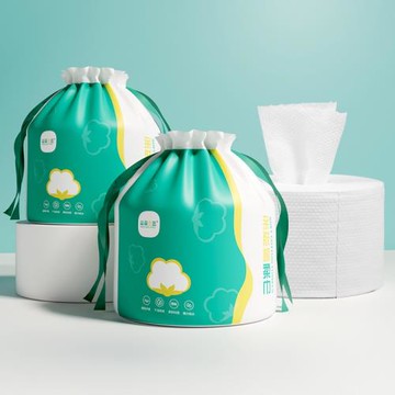 源頭工廠加大加厚嬰兒棉柔巾美容院用卷式一次性洗臉巾擦臉潔合茂