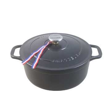 chasseur法國獵人鑄鐵鍋24cm黑色