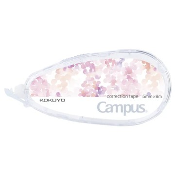 KOKUYO Campus象牙白修正帶 5mm×8m-粉