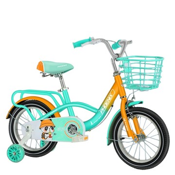 童車 自行車 踏車 輕便中大車 自行車 騎行車 出行車 便捷車 高碳鋼加固車架16寸