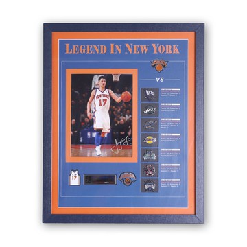 NBA Jeremy Lin 七連勝紀念徽章相框組