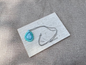 230628 海紋石 串珠 頸鍊