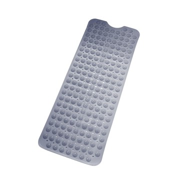 小麥購物 浴室防滑墊 按摩款 L187  100 x 40cm  1個  深灰色