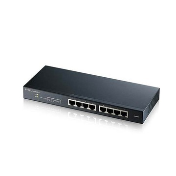 Zyxel 【ZYXEL合勤】帝網監視器 GS1900-8 8埠GbE智慧型網管交換器 桌上型gig交換器 100/1000 Mbp