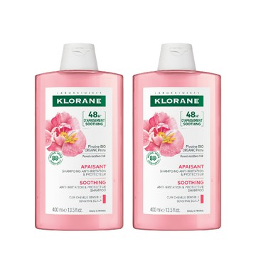 KLORANE 速效舒敏洗髮精400ml(兩入組)