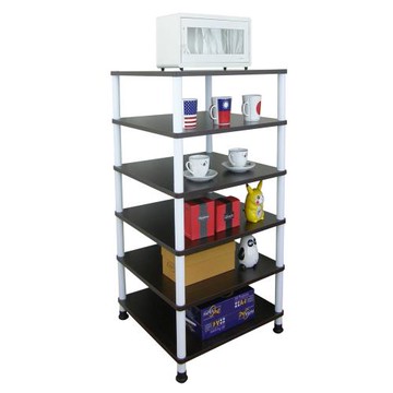 【頂堅】寬40x40/公分-六層置物架/電器架/收納架(三色可選)