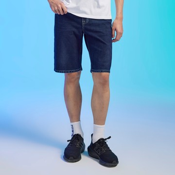 EDWIN｜JERSEYS｜男裝｜冰河玉寬鬆丹寧迦績短褲