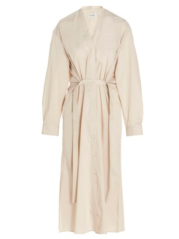 Lemaire - 'Tilded Shirt Dress' Abiti Beige