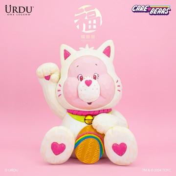 開運公仔🍀｜【野獸國】CARE BEARS 彩虹熊 Cheer 招財貓 福部屋系列｜URDU