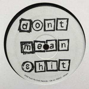 12inchレコード MIHELL   DON'T MEAN SHIT