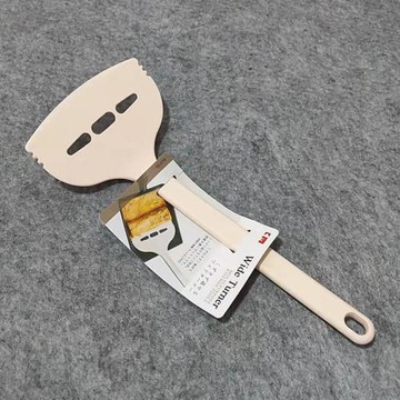 出口日本耐高溫尼龍煎鏟平底不粘鍋方鏟家用煎牛排雞蛋烙餅薄鏟子