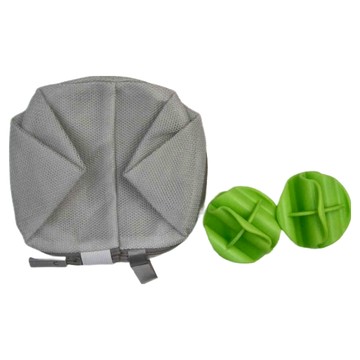 HIKOYA 和彥家 銀灰內衣洗衣袋組 Set 2 + 2  雙層加工設計  加大拉鍊頭設計  滑面料強度加強  台灣製造  1組