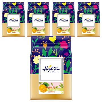 High Tea 伂橙 果乾茶 洋甘菊柚香綠茶包 + 柳橙乾  7g  8包  5袋