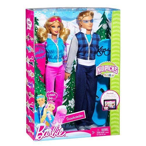 Exclusive Barbie バービー I Can Be Playset Snowboarder Set 人形 ドール