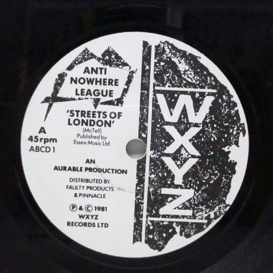 ANTI-NOWHERE LEAGUE-Streets Of London (UK オリジナル 7