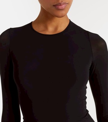 Wardrobe.NYC Semi-sheer jersey midi dress