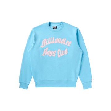 BILLIONAIRE BOYS CLUB CLUBHOUSE SWEATSHIRT 長袖大學T 水藍