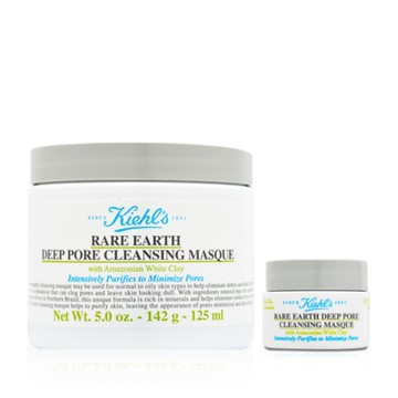 KIEHLS契爾氏 亞馬遜白泥淨緻毛孔面膜125ml 加贈亞馬遜白泥淨緻毛孔面膜14ml