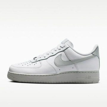 NIKE AIR FORCE 1 07 男鞋 休閒鞋 運動鞋 經典 白灰-FJ4146128