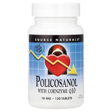 Source Naturals, 多廿烷醇含輔酶 Q10，120 片