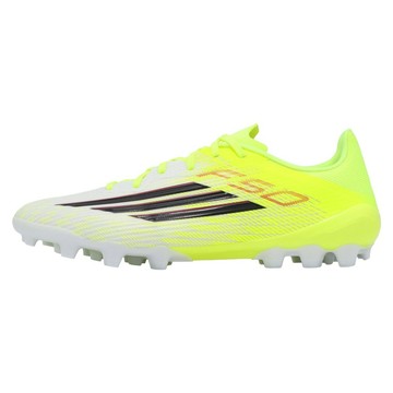 adidas 愛迪達 男款 F50 LEAGUE 2G/3G AG 足球鞋 JQ1486  黃色 + 黑色  25.5 cm