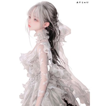 【3 月新品 1】07-117-0083 人物貼紙 透明感造型