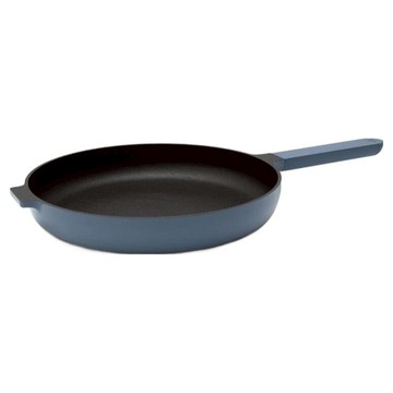 WOKY 沃廚 哈哈鍋2.0 不沾淺煎鍋 深藍色 26cm 台灣公司貨  1個