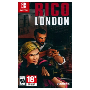 Nintendo 任天堂 SWITCH Rico London 黎各 倫敦 中英日文美版 適用18歲以上  單一商品  1個
