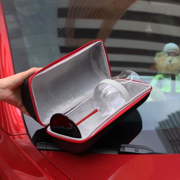 RIEDEL黑領結力多勃艮第杯便攜包波爾多杯收納包紅桿磨砂保護套