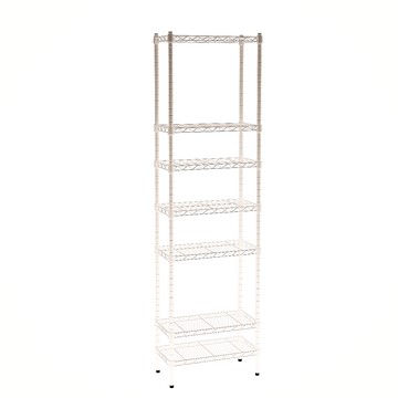 【客尊屋】粗管/小資型 35X60X210Hcm 白騎士七層架