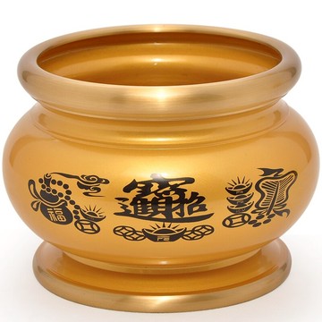 佛具用品寺廟線香燒焚供佛家用室內供奉財神擺件特大小號香爐純銅