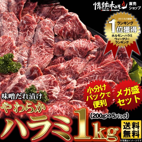 肉 牛肉 焼肉 焼肉セット 焼き肉 バーベキュー BBQ 焼肉用 肉 やわらか ハラミ 味噌だれ漬け メガ盛りセット 1kg バーベキューセット BBQ  食品 牛肉 お肉 通販 LINEポイント最大1.0%GET | LINEショッピング