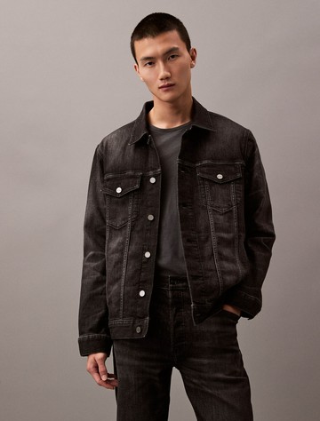 Calvin Klein 山羊絨牛仔卡車外套