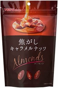 東洋ナッツ トン 焦がしキャラメルナッツ アーモンド 105g(個包装込み)×8袋入