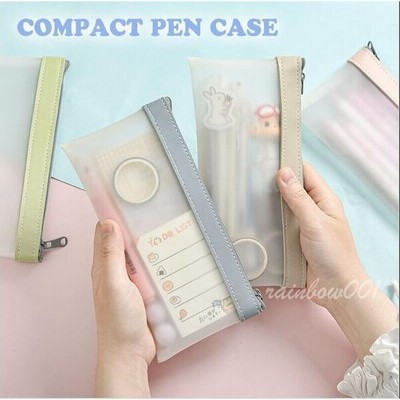 ペンケース クリア おしゃれ 韓国 透明 シンプル 小さめ コンパクト かわいい 筆箱 ふでばこ やわらかい 通販 Lineポイント最大get Lineショッピング