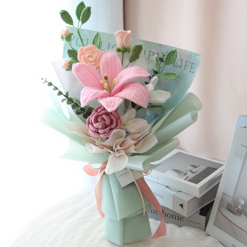 G08針織花束 / 編織花束 送禮花束