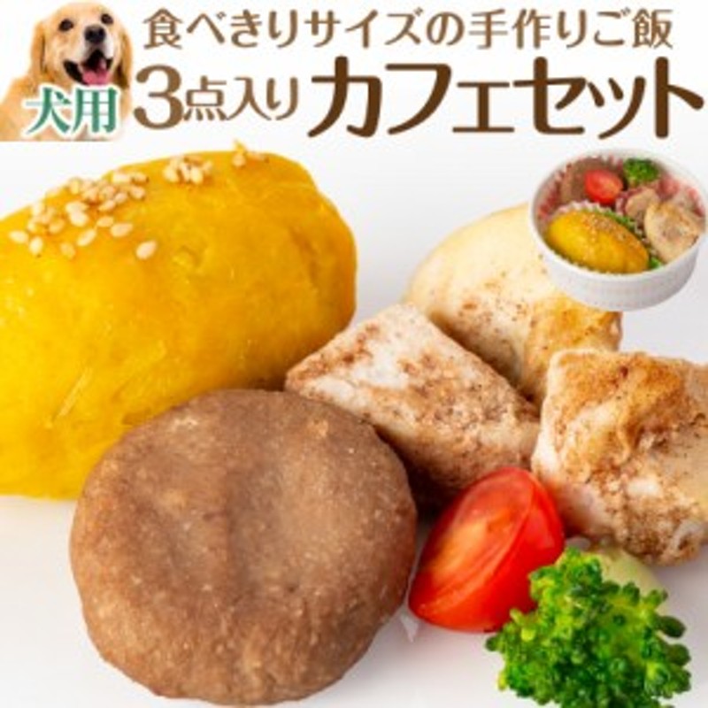 犬 手作りご飯 犬用 カフェセット 無添加 国産 冷凍 通販 Lineポイント最大1 0 Get Lineショッピング