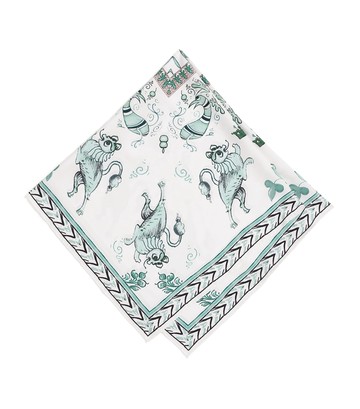 Fabiana Filippi Silk Twill Printed Scarf