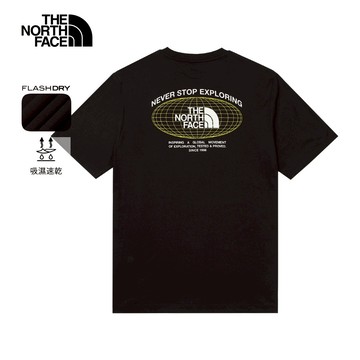 The North Face M S/S IMMERSED OUTDOORS GRID TEE GRAPHIC 男 短袖上衣 NF0A8DE7JK3